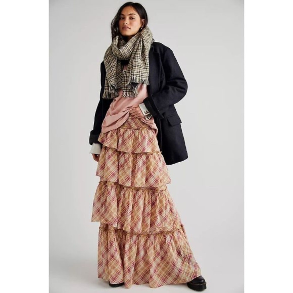 free people long skirt
